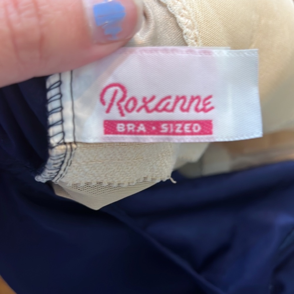 Pretty Blue Roxanne One Piece Swimsuit - Picture 6 of 8